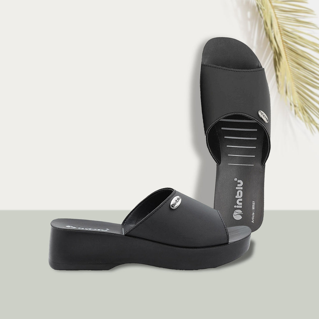 Inblu Women Sandal #MR07 - BLACK