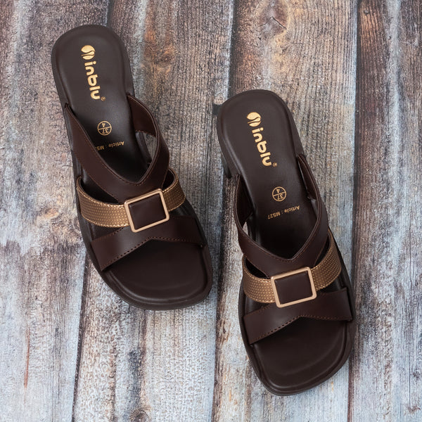 Inblu high heel sales mr6 copper slipper
