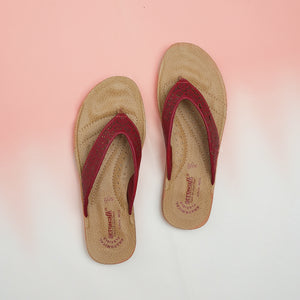 Aerowalk Women Slipper #MZ24 - RED