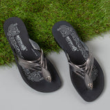 Inblu Women Slipper #OAJ4 - GUN METAL