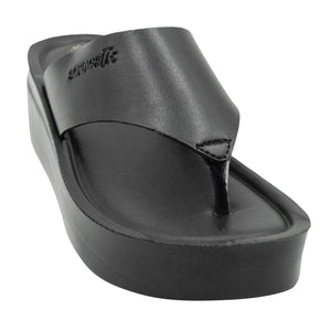 Aerowalk BLACK Slipper with slip-on for female