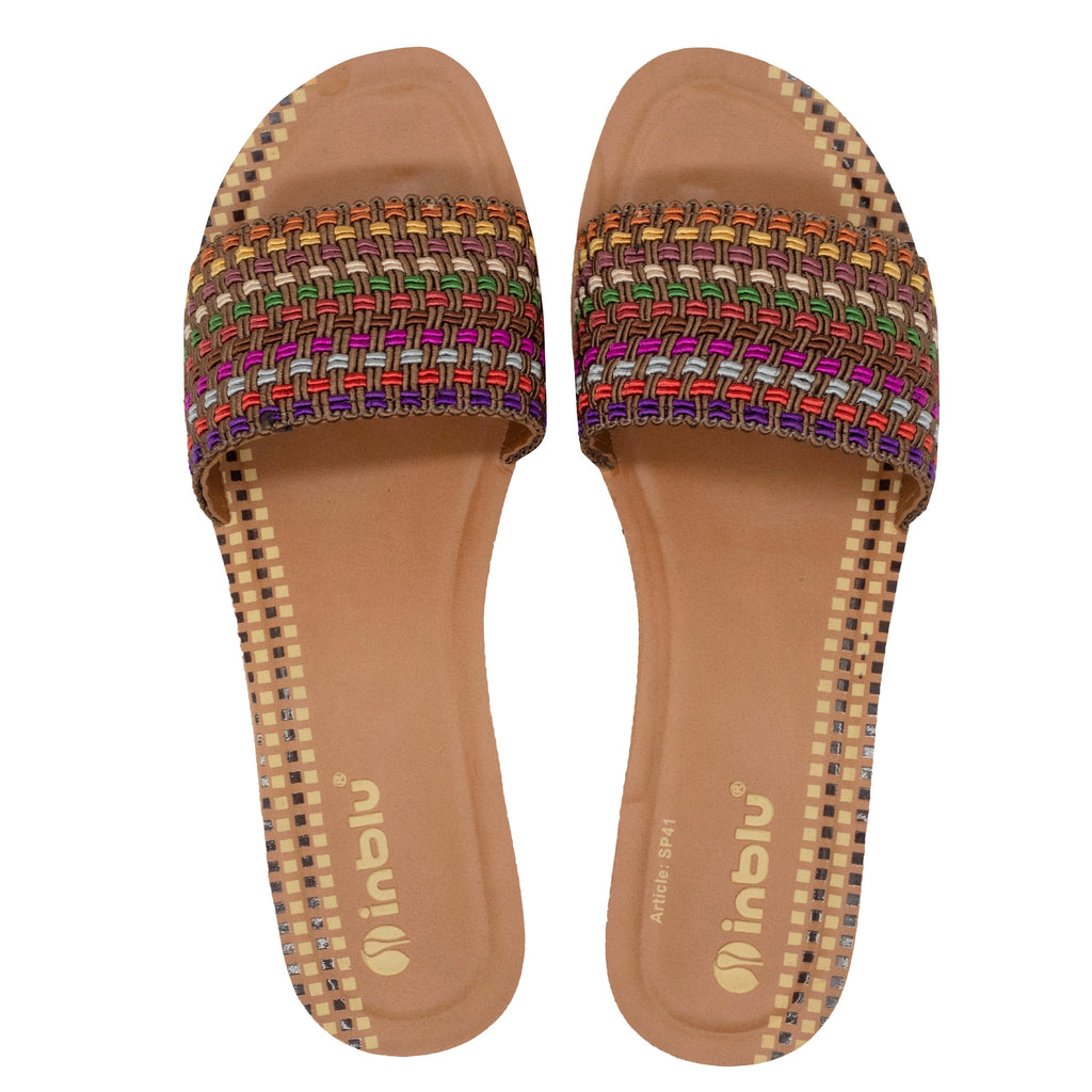 Inblu Women Slipper #SP41 - MULTI