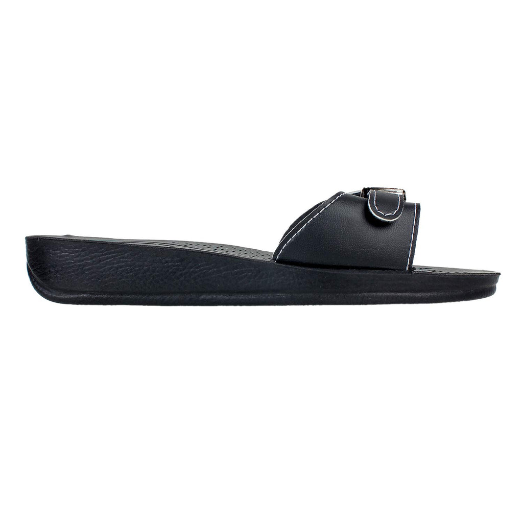 CHIPS Women Slipper #0702 - BLACK