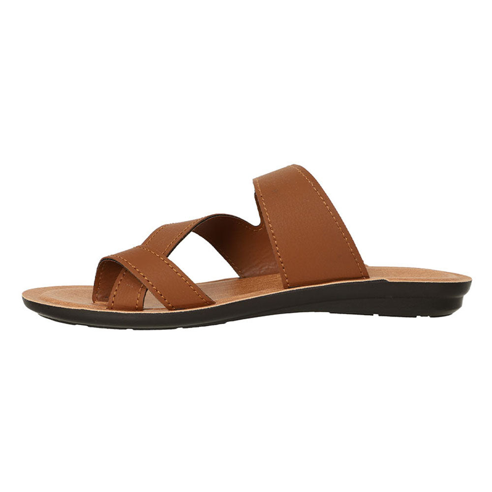 Aerowalk Men Slipper #4333 - TAN