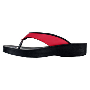 Aerowalk Women Slipper #0807 - RED