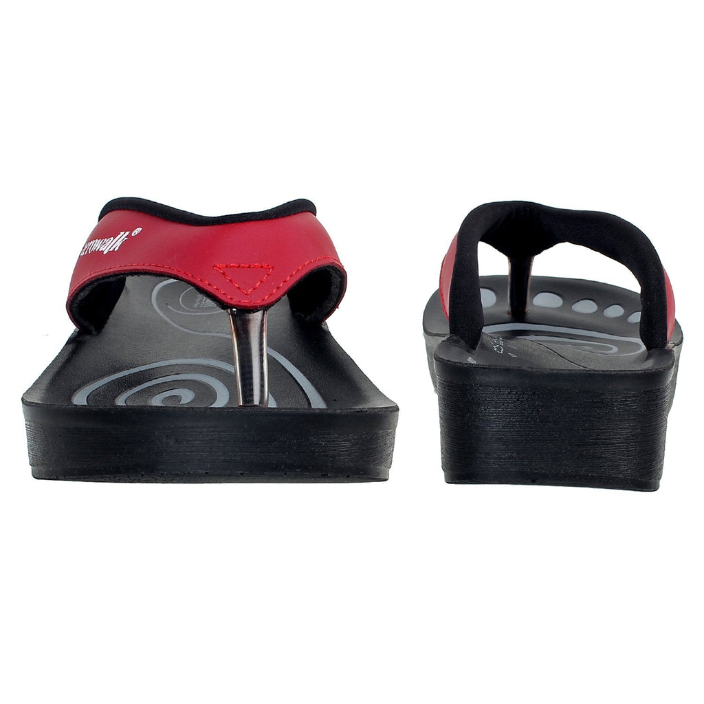 Aerowalk Women Slipper #0807 - RED