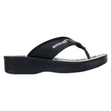 Aerowalk Women Slipper #0888 - BLACK