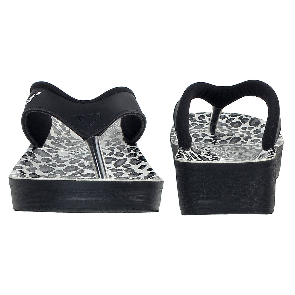 Aerowalk Women Slipper #0888 - BLACK