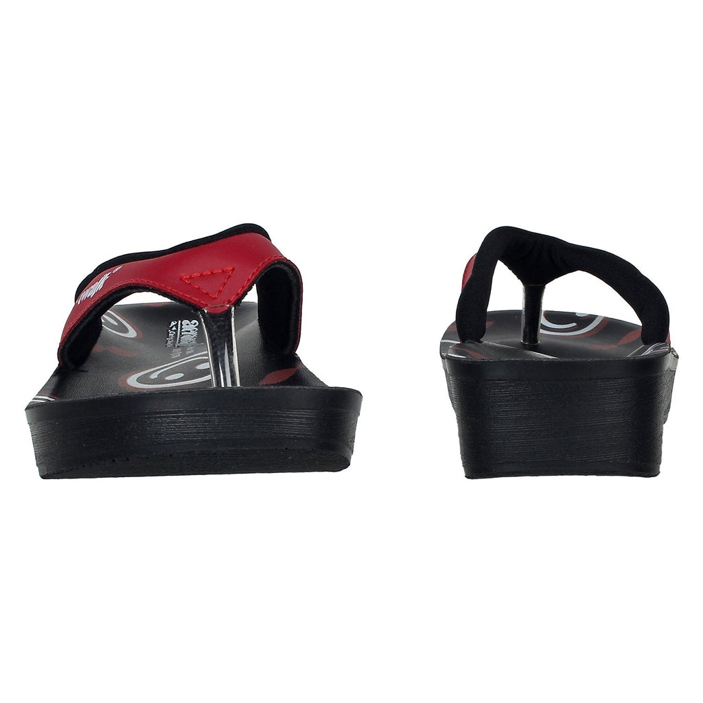 Aerowalk Women Slipper #0895 - RED