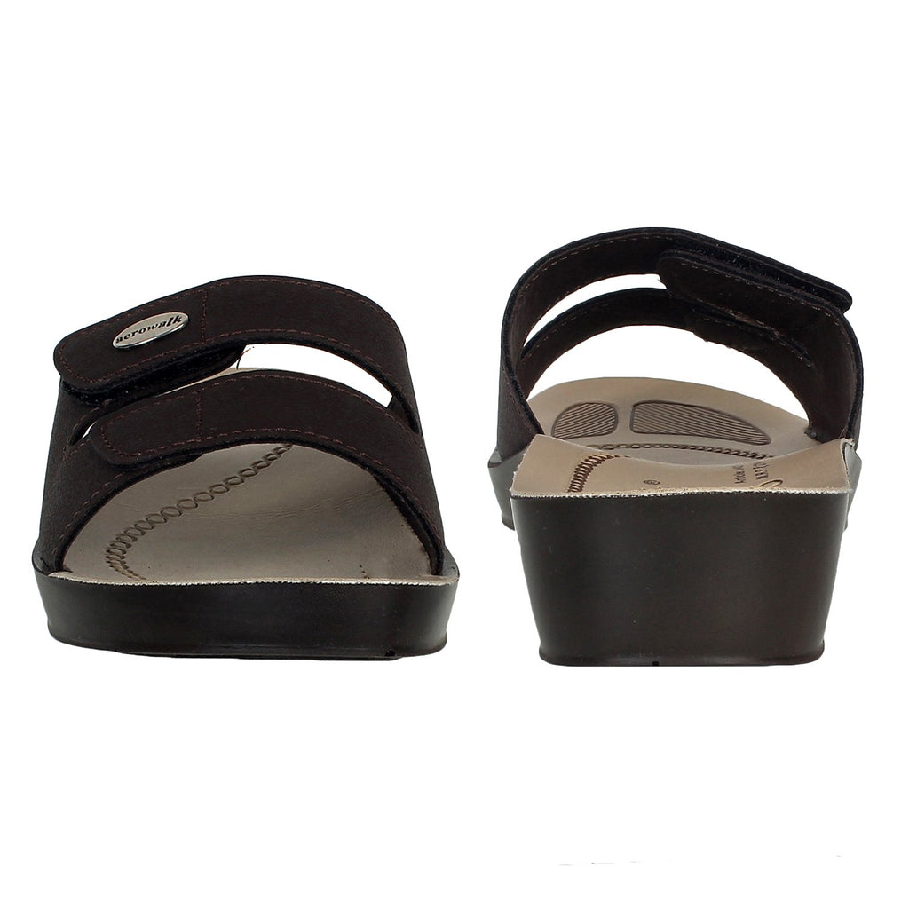 Aerowalk Women Slipper #0402 - BROWN