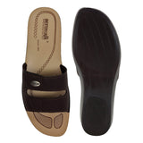 Aerowalk Women Slipper #0402 - BROWN