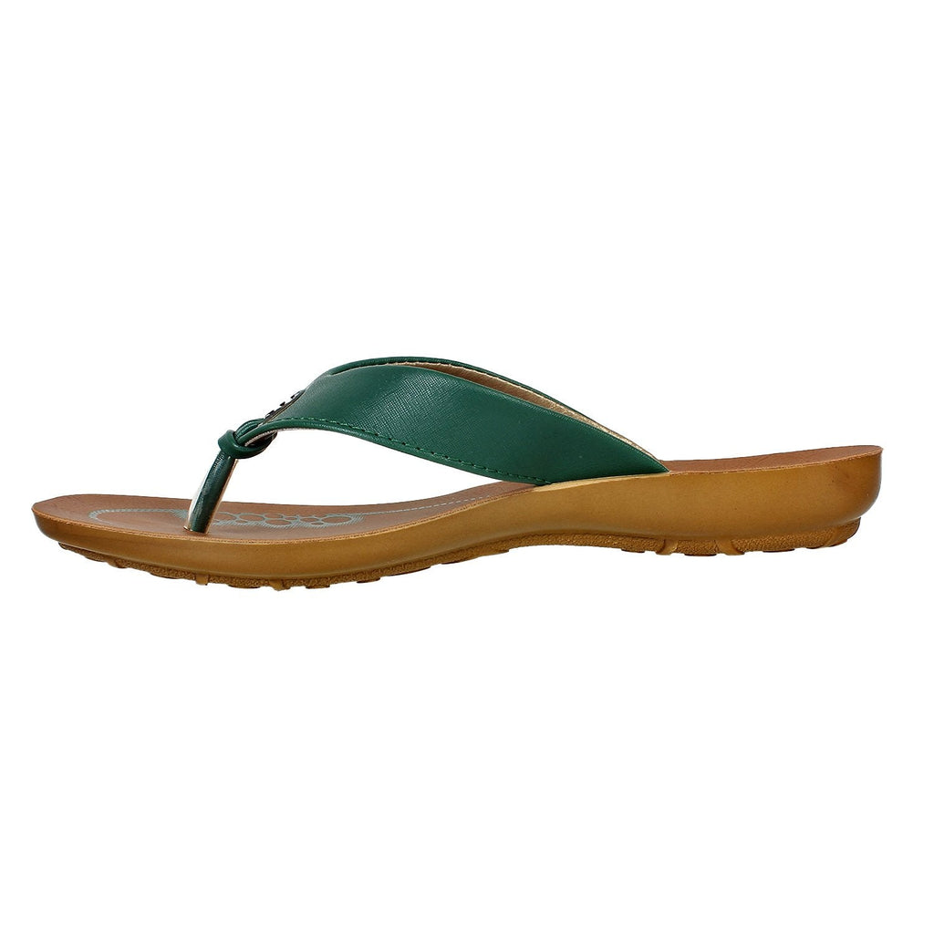 Aerowalk Women Slipper #CO32 - MINT GREEN