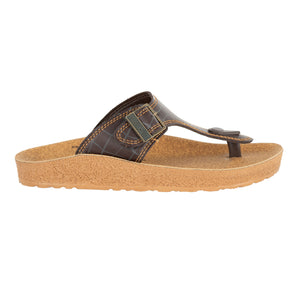 Aerowalk Men Slipper #KC12 - DARK BROWN