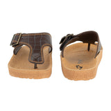 Aerowalk Men Slipper #KC12 - DARK BROWN