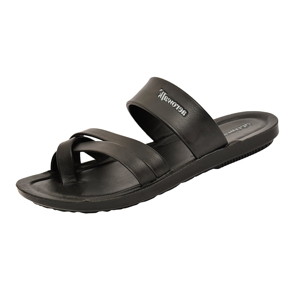 Aerowalk Men Slipper #NV33 - BLACK