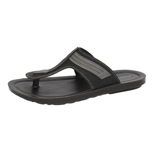 Aerowalk Men Slipper #NV38 - BLACK