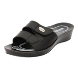 Aerowalk Women Slipper #0402 - BLACK
