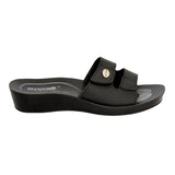 Aerowalk Women Slipper #0402 - BLACK