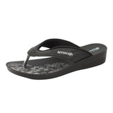 Aerowalk Women Slipper #91N1 - BLACK