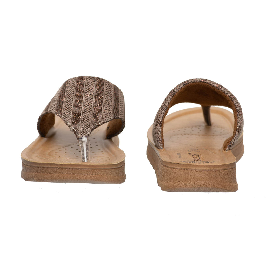 Aerowalk Women Slipper #DI82 - COPPER
