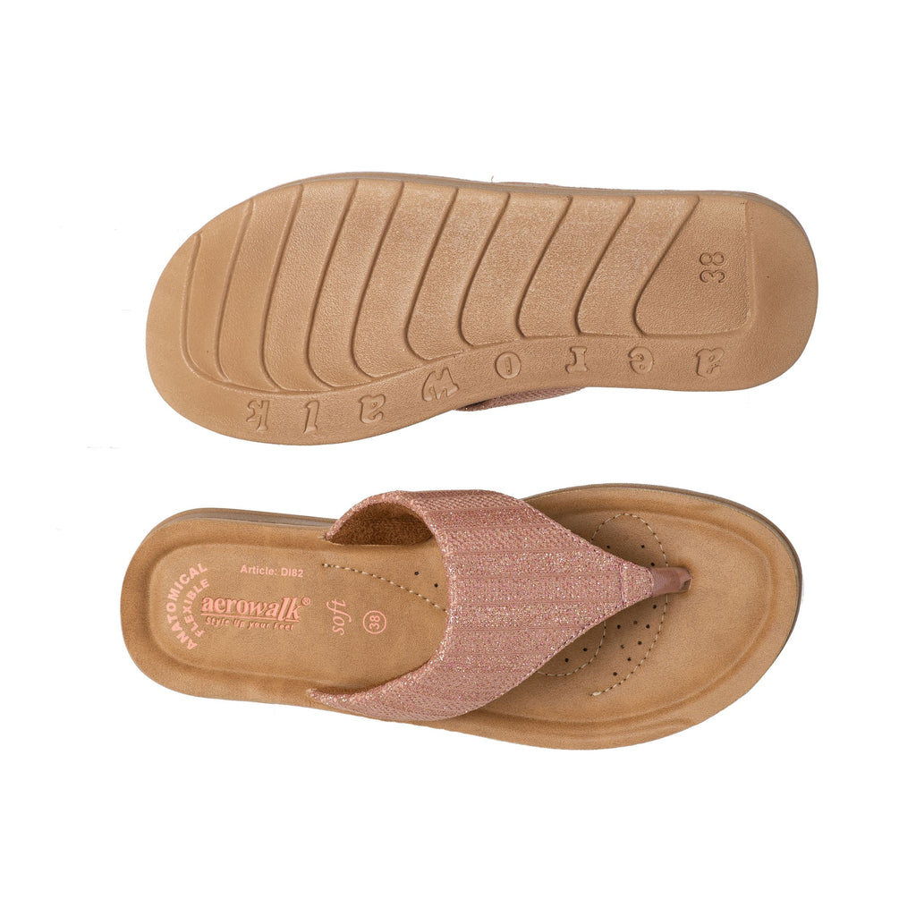 Aerowalk Women Slipper #DI82 - PEACH