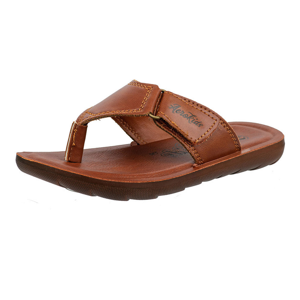 Boys tan flip flops new arrivals
