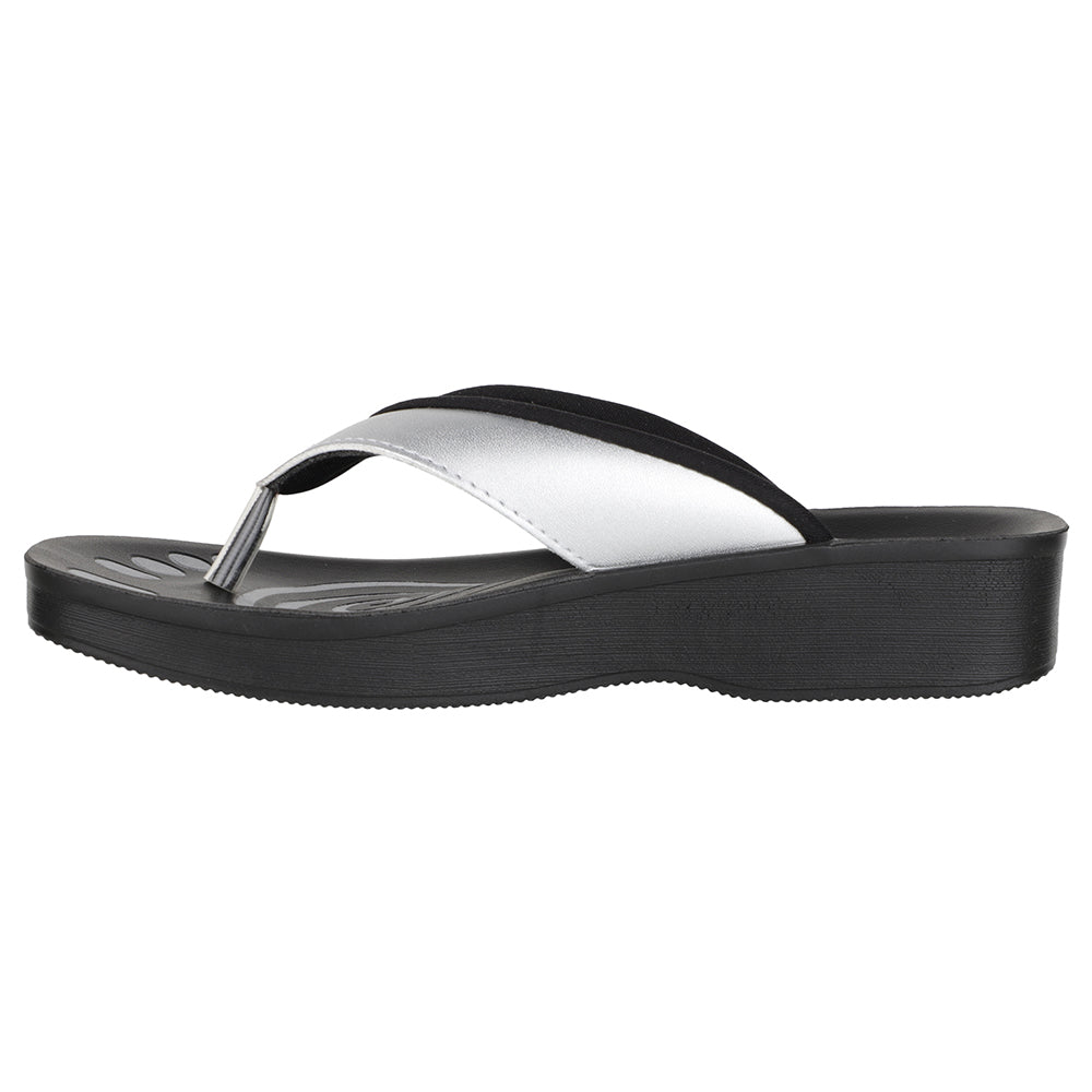 Aerowalk Women Slipper #0807 - SILVER