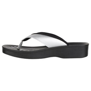 Aerowalk Women Slipper #0807 - SILVER