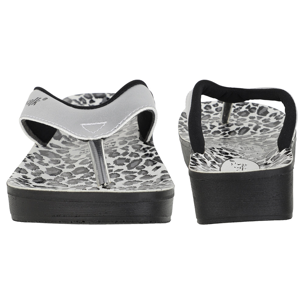 Aerowalk Women Slipper #0888 - SILVER