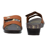 Aerowalk Women Slipper #0402 - TAN