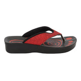 Aerowalk Women Slipper #0803 - RED