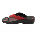 Aerowalk Women Slipper #0803 - RED