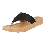 Aerowalk Women Slipper #DI82 - BLACK