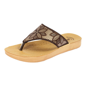 Aerowalk Women Slipper #MZT7 - COPPER