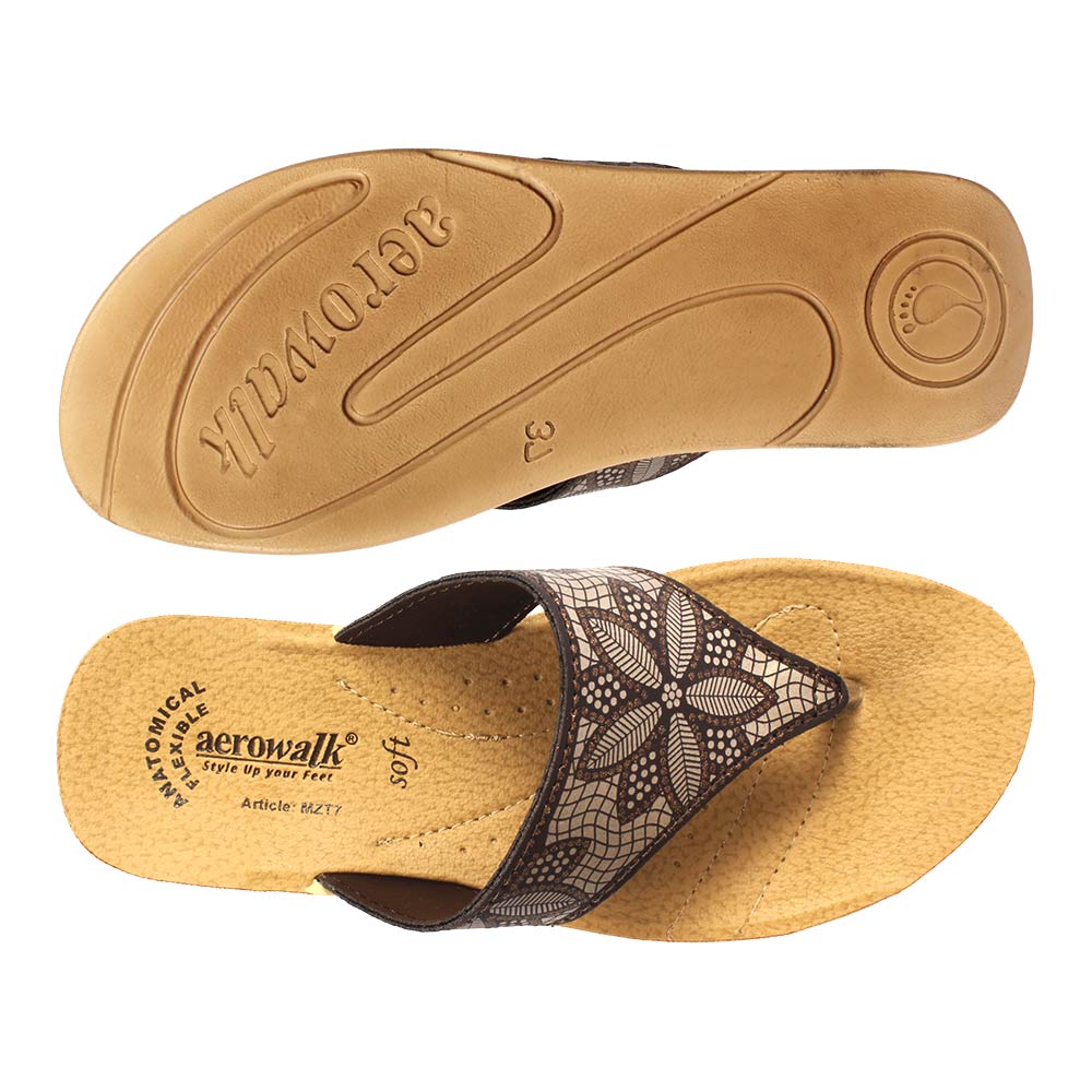 Aerowalk Women Slipper #MZT7 - COPPER