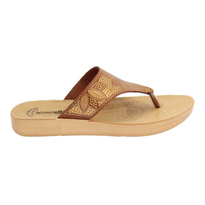 Aerowalk Women Slipper #MZT7 - GOLD