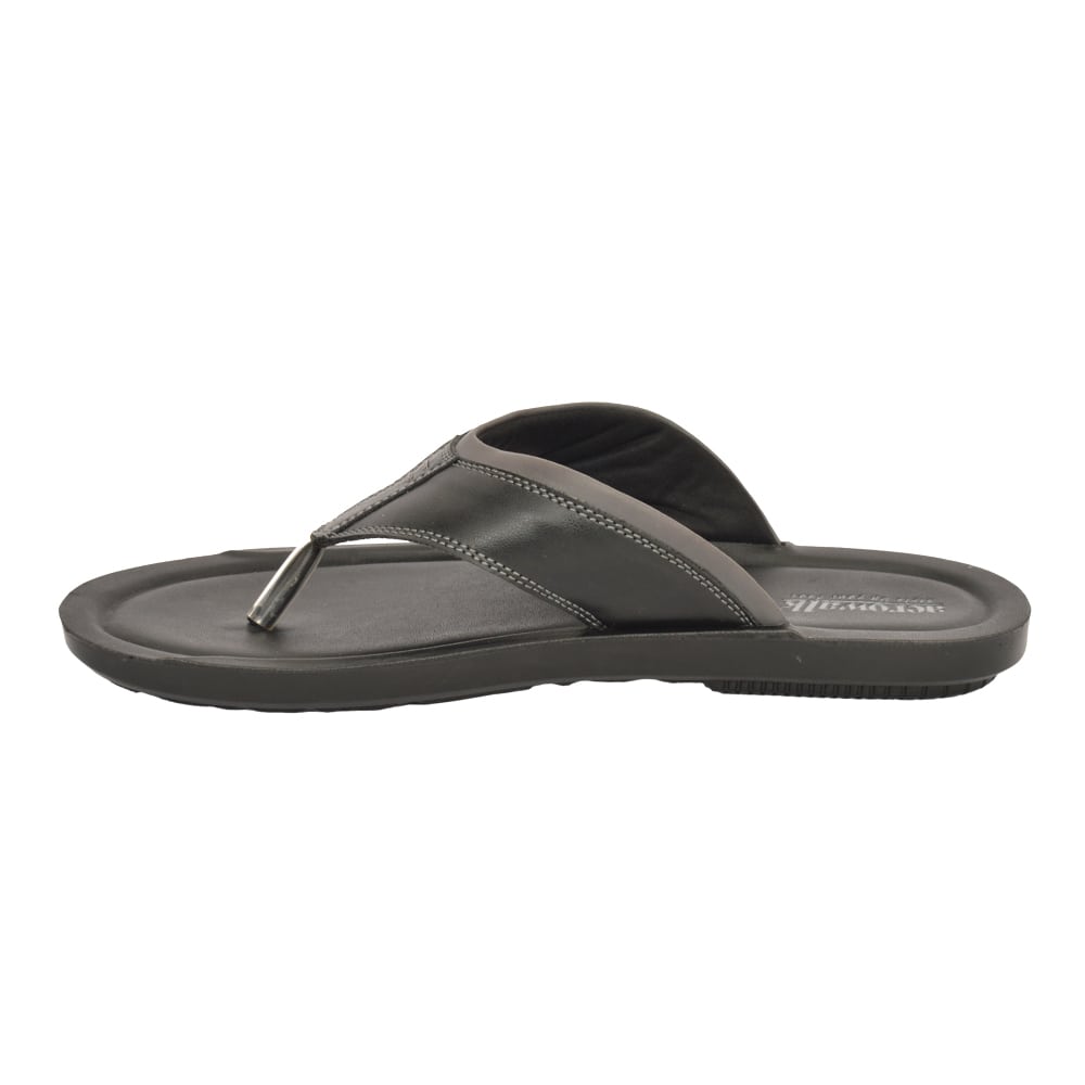 Aerowalk Men Slipper #NV35 - BLACK