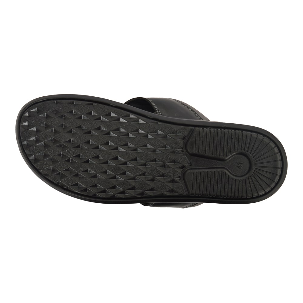 Aerowalk Men Slipper #NV35 - BLACK