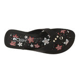 Chips Women Slipper #3026 - BLACK
