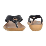 Aerowalk Women Slipper #CO32 - BLACK