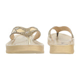 Aerowalk Women Slipper #DI14 - GOLD