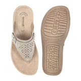 Aerowalk Women Slipper #FFC1 - GOLD