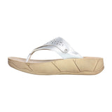 Aerowalk Women Slipper #FFC1 - SILVER