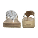Aerowalk Women Slipper #FFC1 - SILVER
