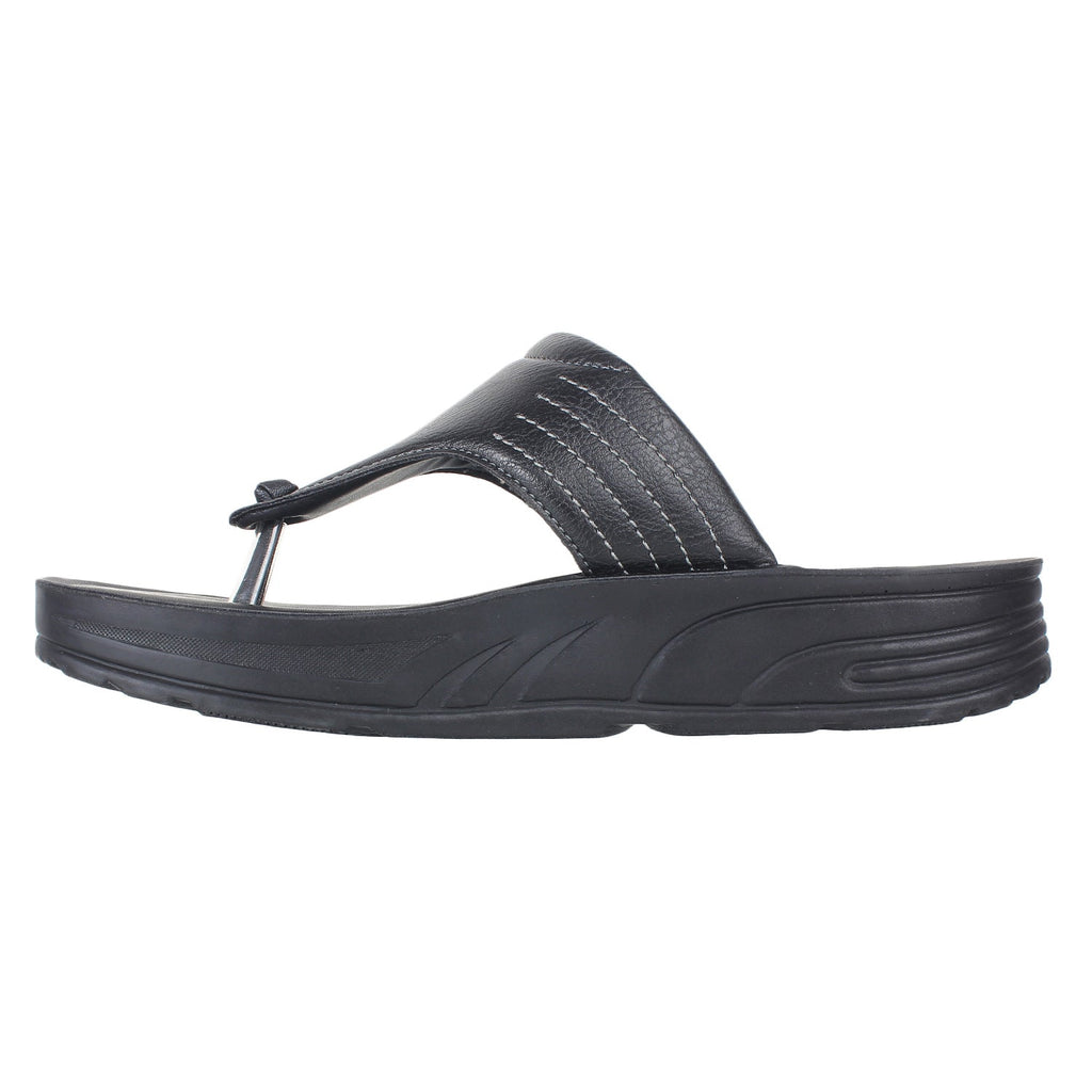 Aerowalk Men Slipper #FM04 - BLACK