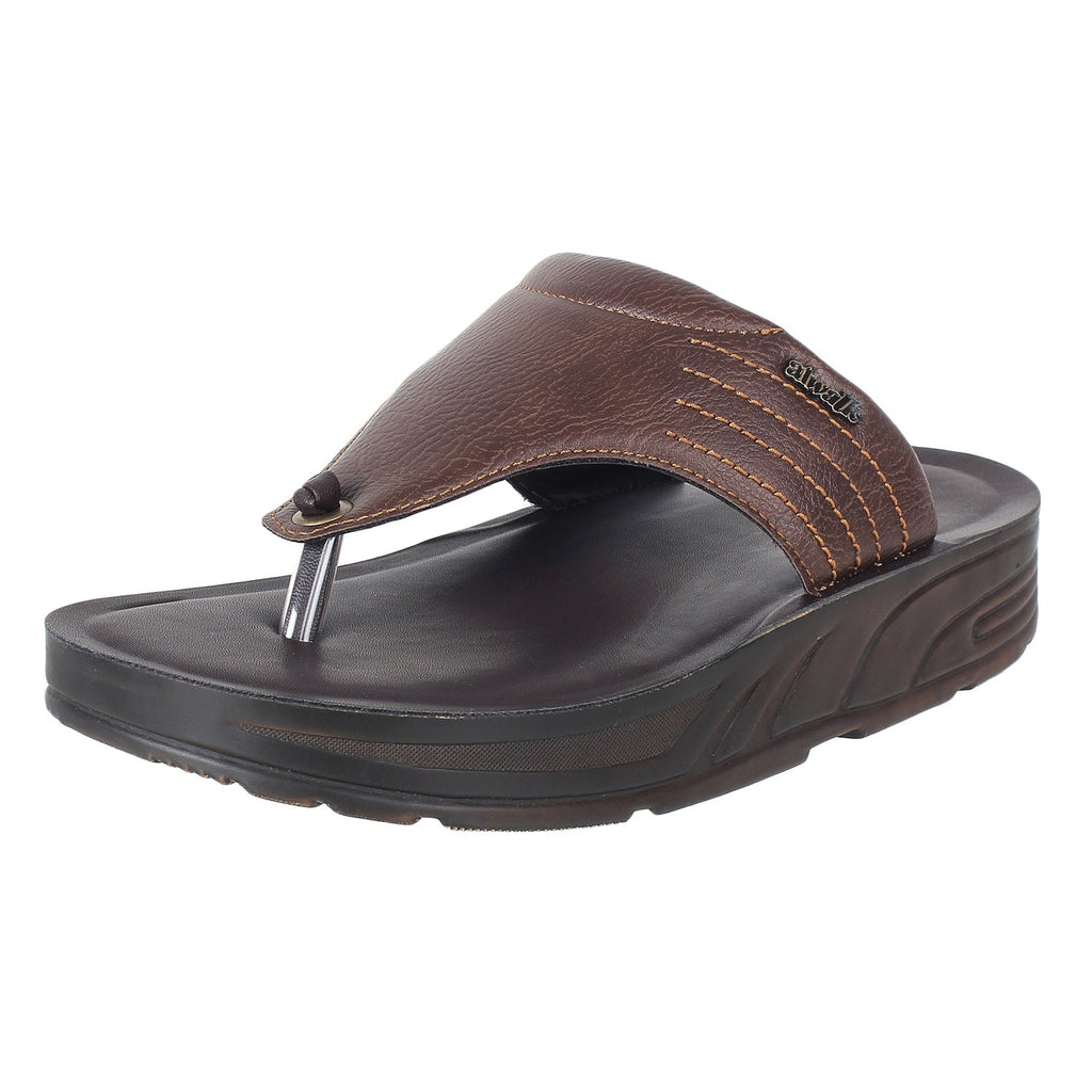 Aerowalk Men Slipper #FM04 - BROWN