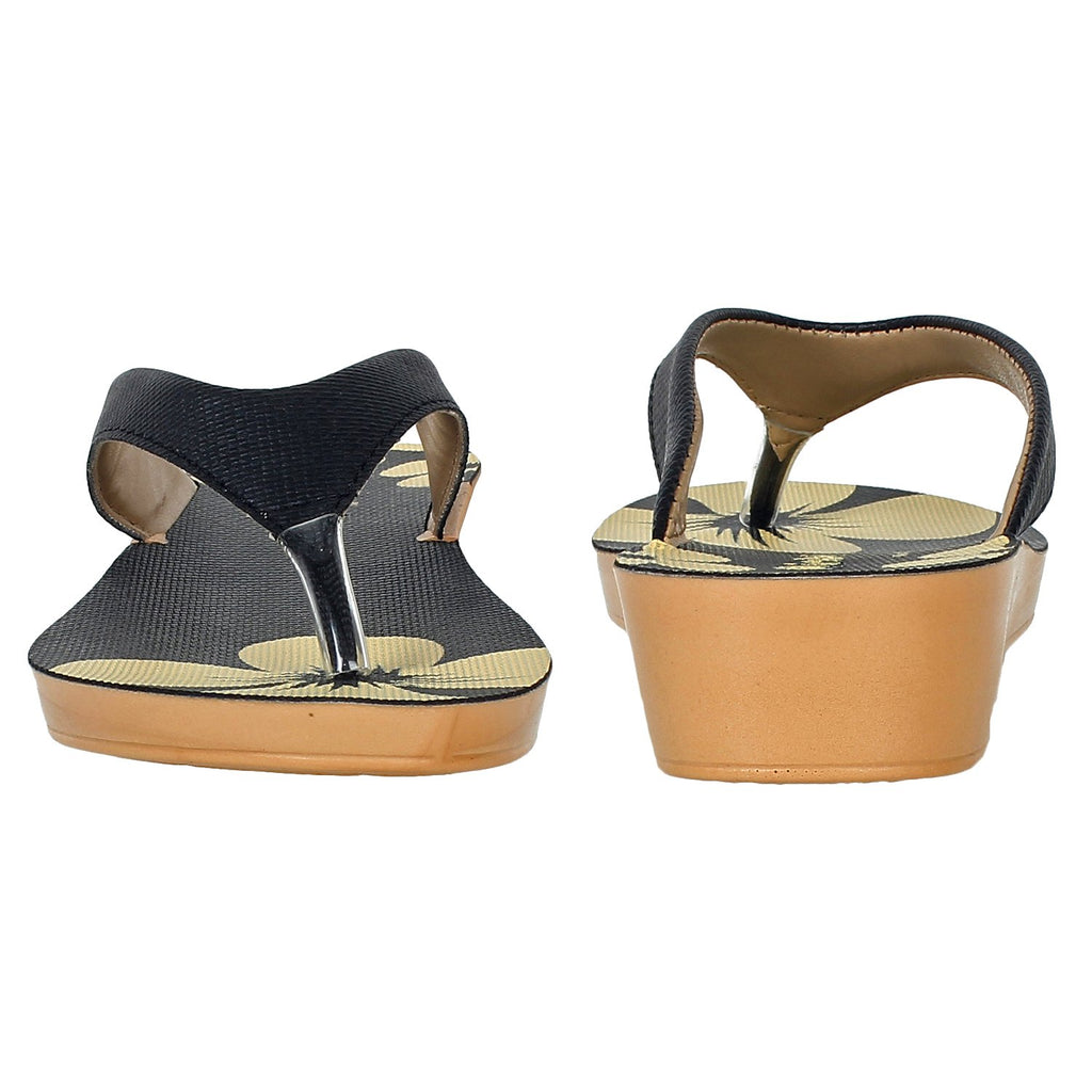 Inblu Women Slipper #9111 - BLACK