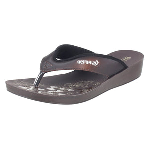 Aerowalk Women Slipper #91N1 - COPPER