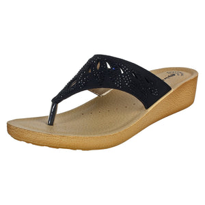 Inblu Women Slipper #PP25 - BLACK
