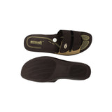 Aerowalk Women Slipper #0423 - BROWN & BEIGE